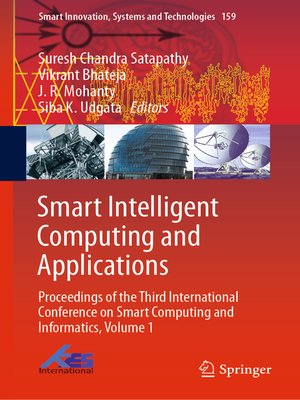 cover image of Smart Intelligent Computing and Applications
